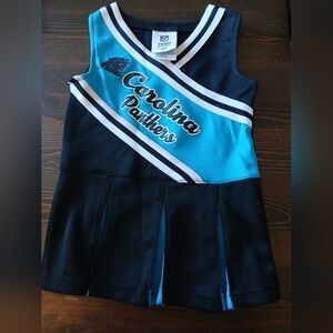 Girls Carolina Panthers Cheerleading Outfit